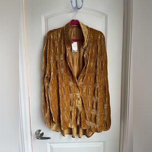 Free People Honey Button up